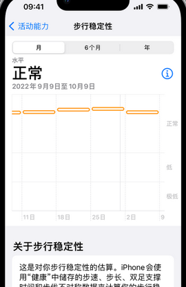 乐亭iPhone手机维修如何在iPhone开启'步行稳定性通知'