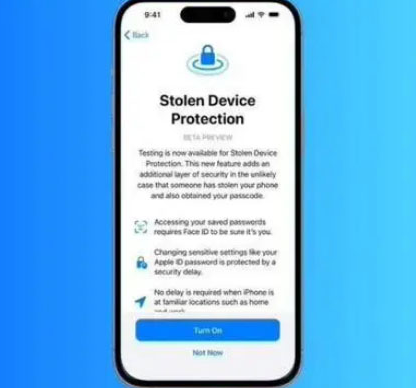 乐亭苹果授权维修店分享被盗设备保护功能开启方法 