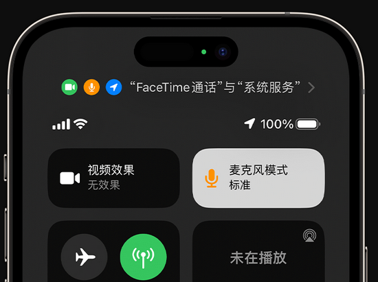 乐亭苹果授权维修网点分享iPhone在通话时让你的声音更清晰 