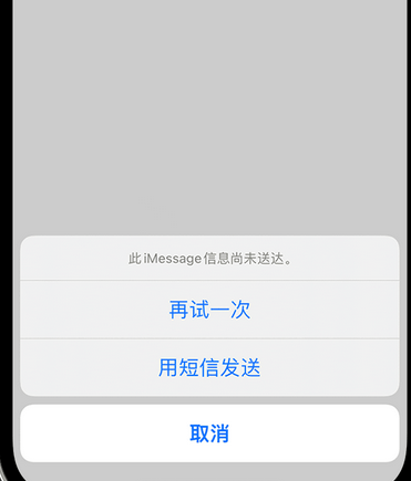 乐亭apple维修iPhone上无法正常发送iMessage信息