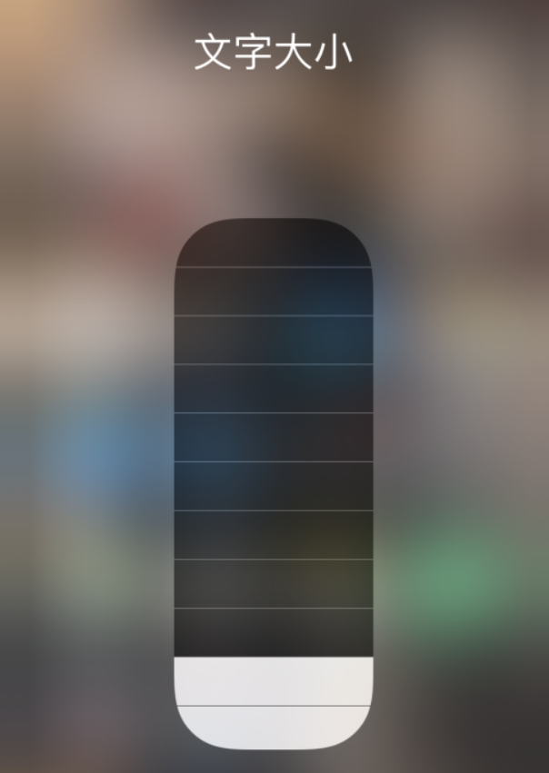 乐亭苹果手机维修分享小技巧：在 iPhone 控制中心快速调节字体大小 